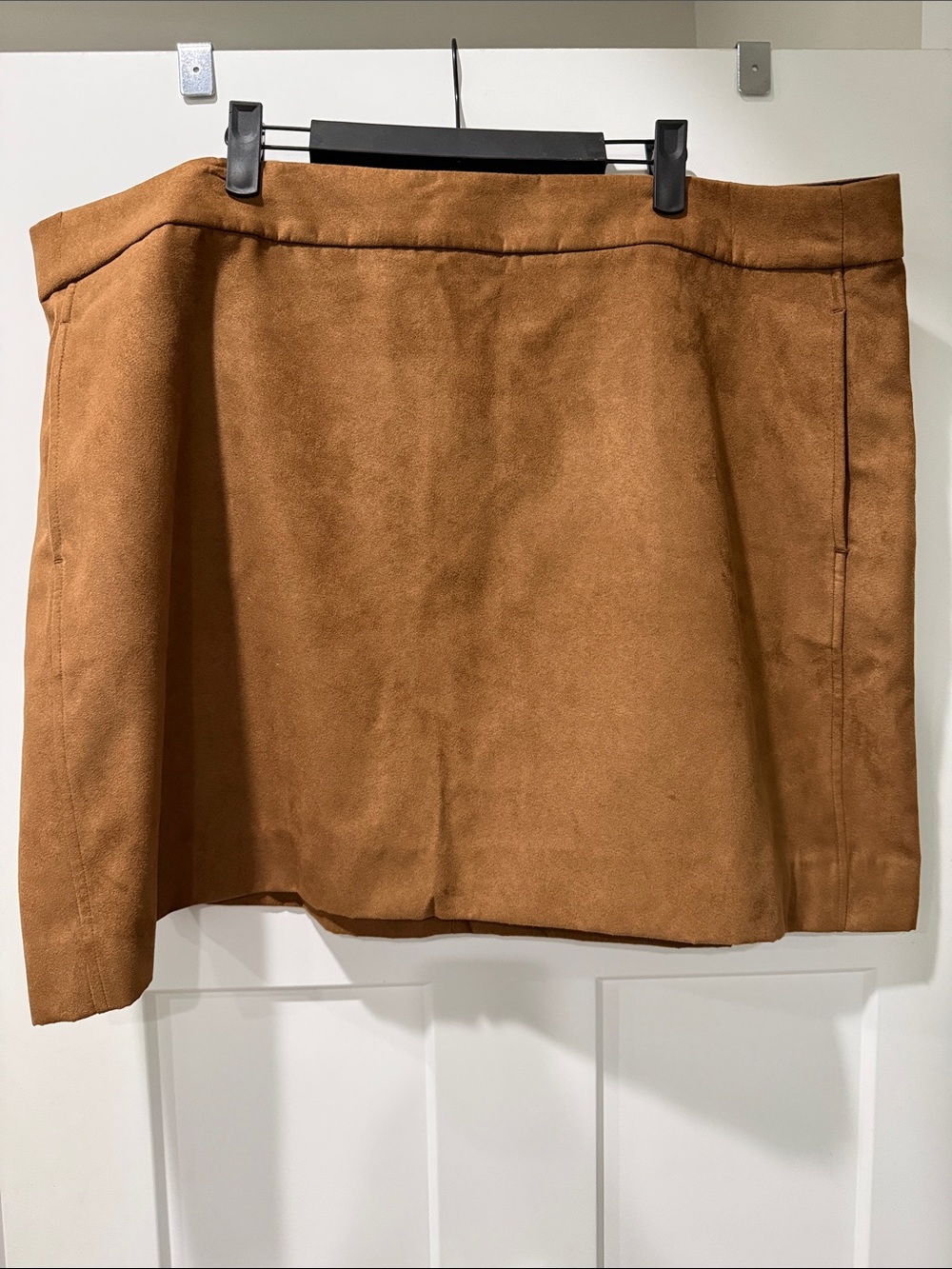 J Crew Brown Suede Mini Skirt